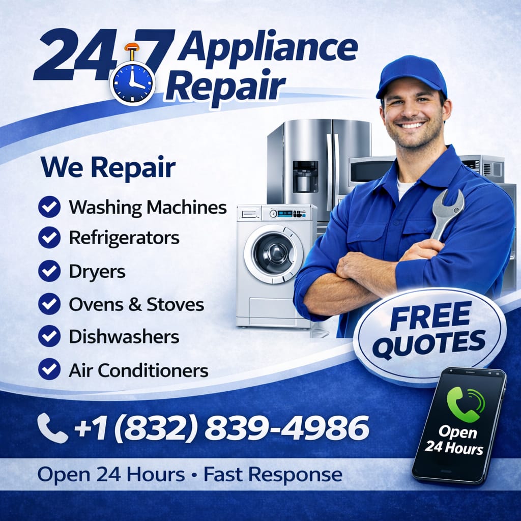 24/7 Appliance Repair — Ad Creative
